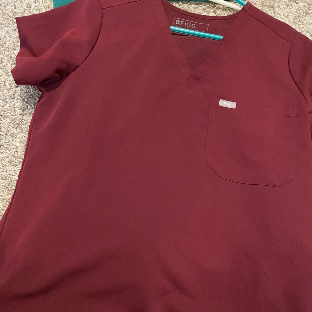 Burgundy figs scrub set